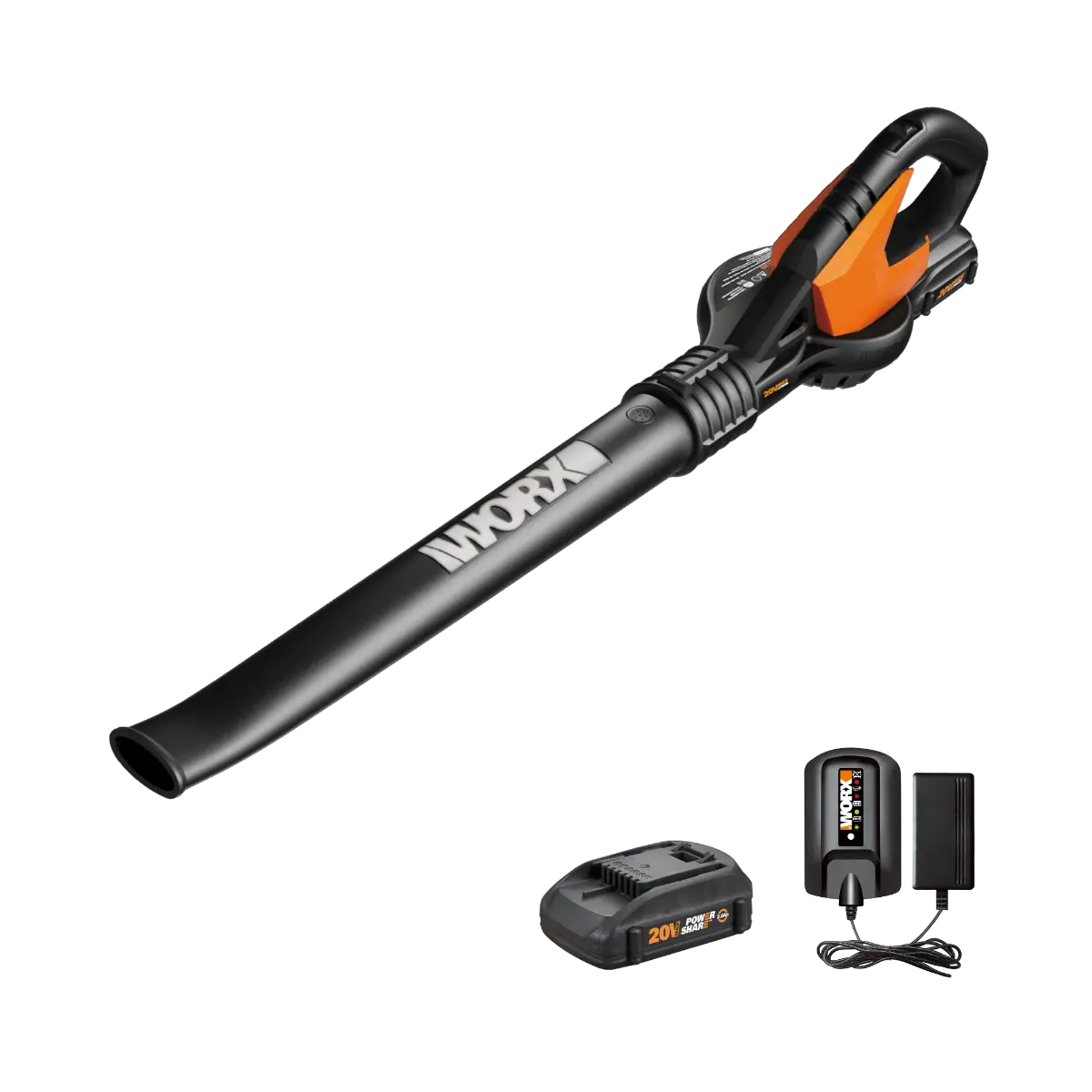 20V Power Share WORX AIR Cordless Leaf Blower / Sweeper (Discontinued)