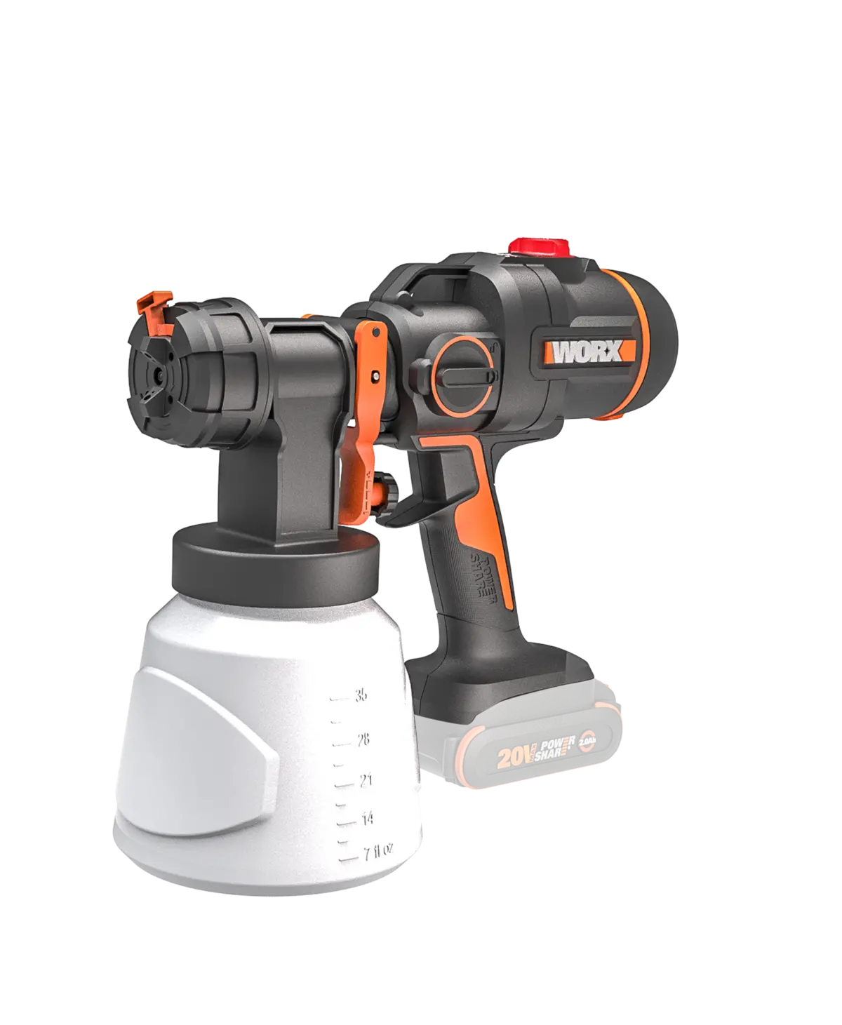 20V HVLP brushless paint sprayer