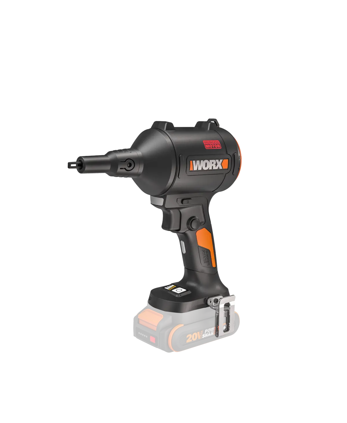 20V 39 CFM 470 MPH brushless dust blower / inflator - Tool Only
