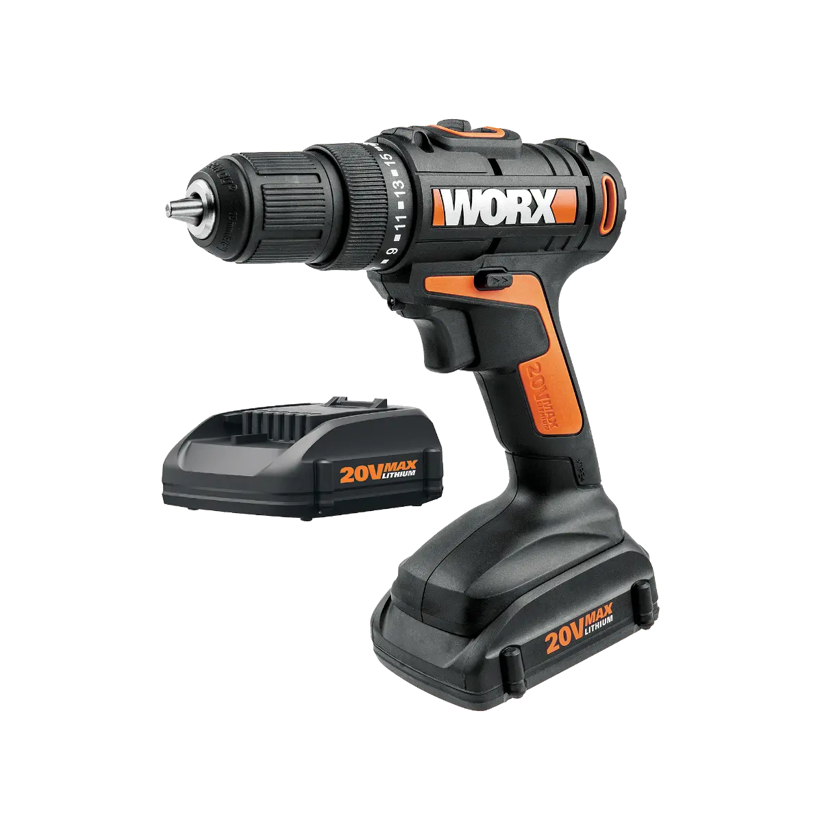 20V Power Share Cordless Drill & Driver w/ 2 Batteries (Discontinued)