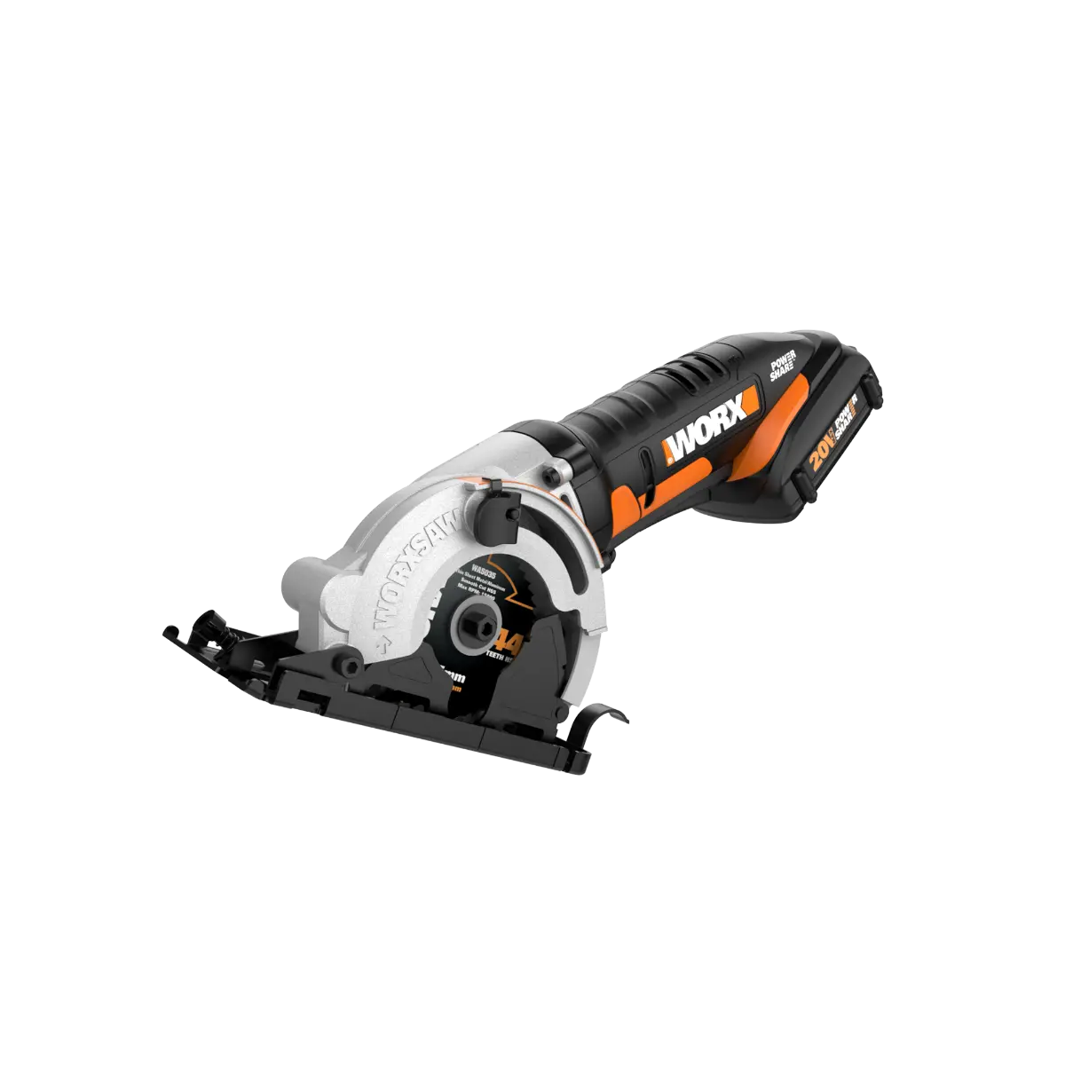 20V Power Share 3-3/8" WORXSAW Compact Circular Saw