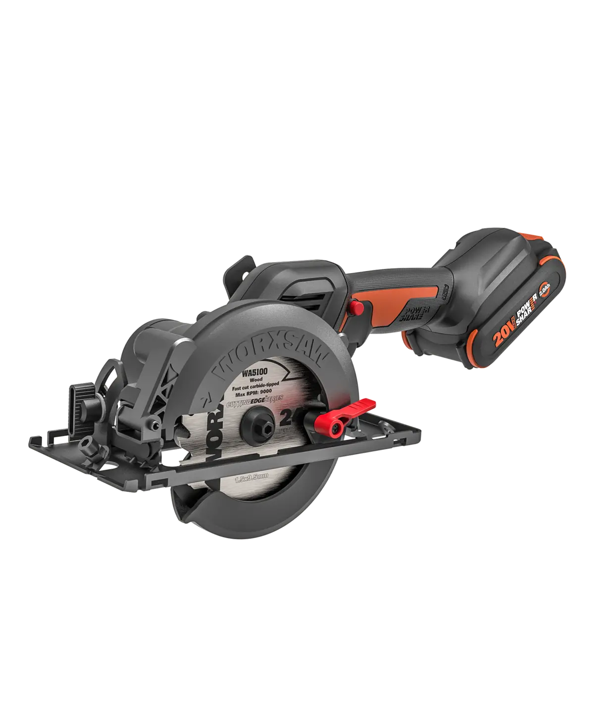 20V 4-1/2" brushless circular saw