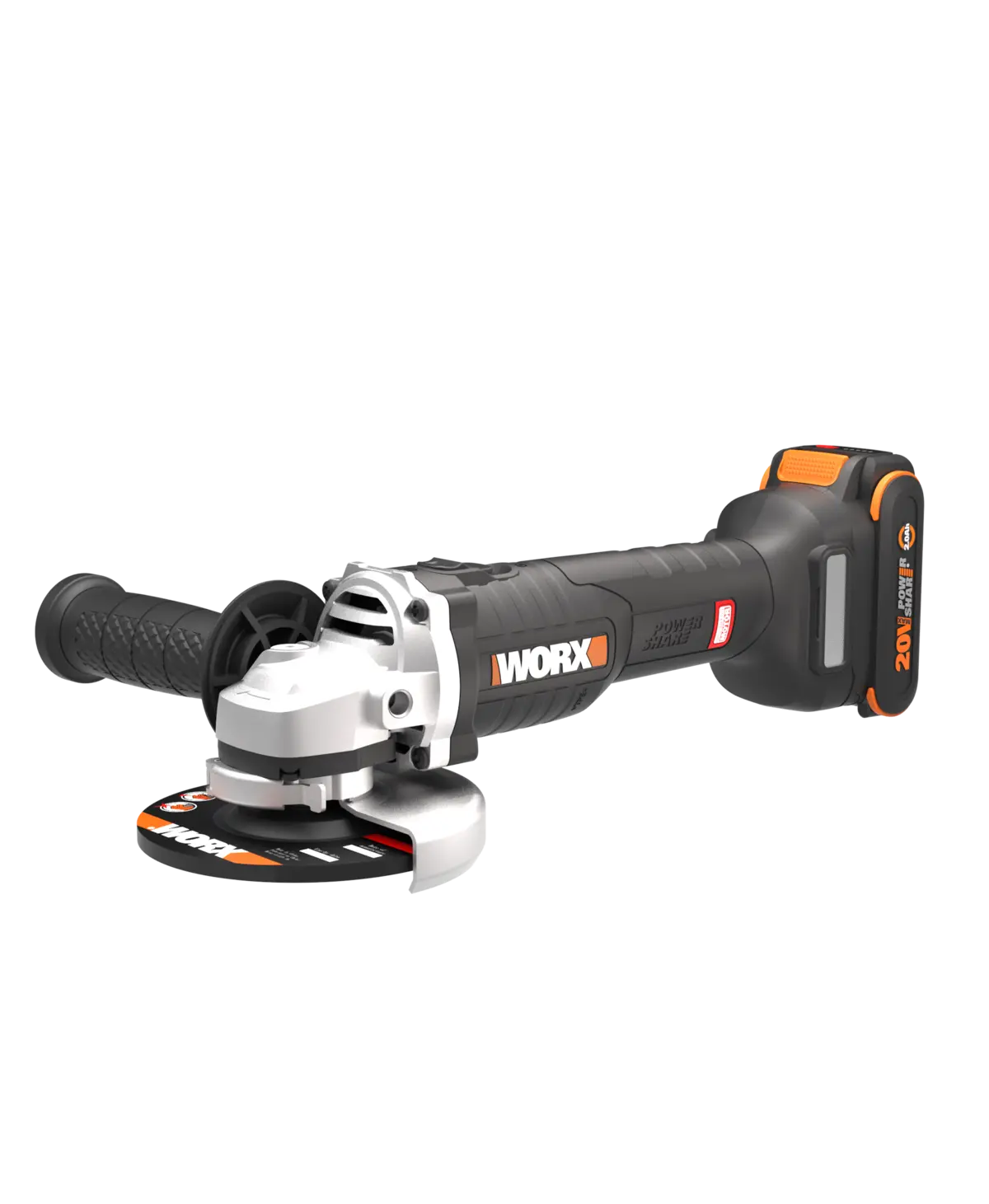 20V 4-1/2" brushless angle grinder