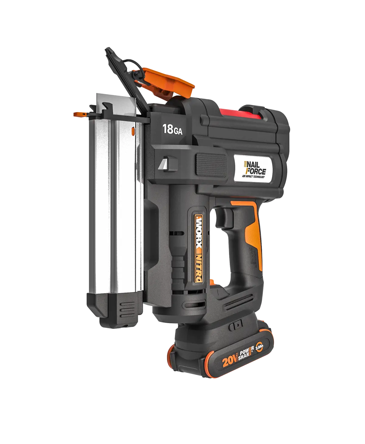 20V 18Ga brad nail gun