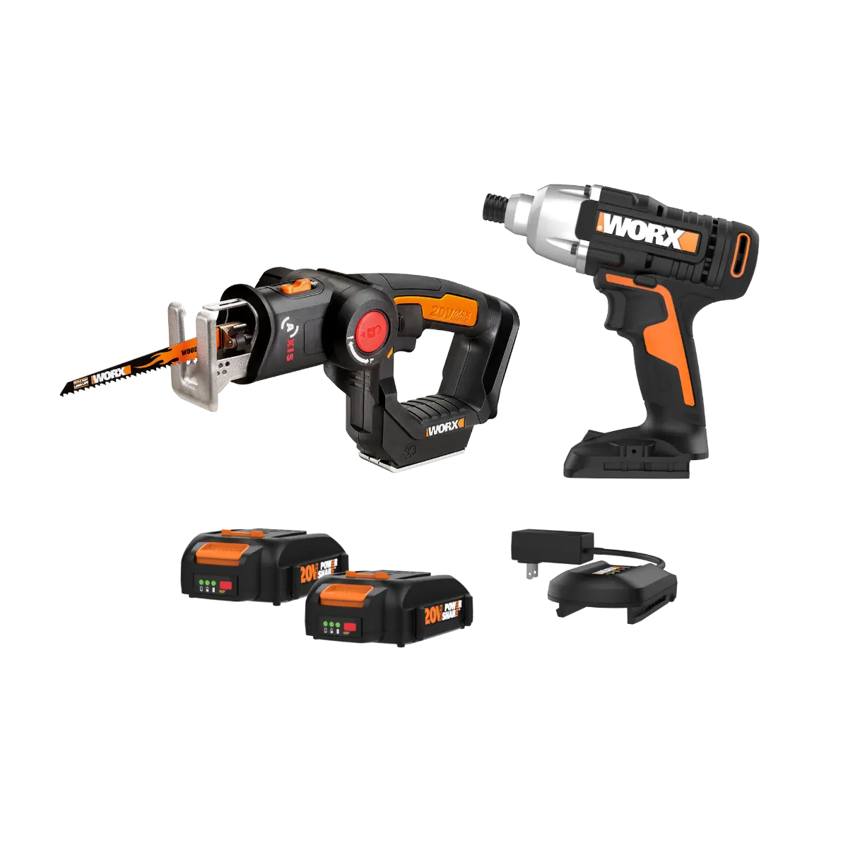 20V Axis 2-in-1 Saw & Impact Driver DIY Combo Kit